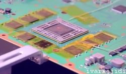 محل نصب چیپ روی مادربرد که اطرافش پوشانده شده تصویری دیگر-soldering